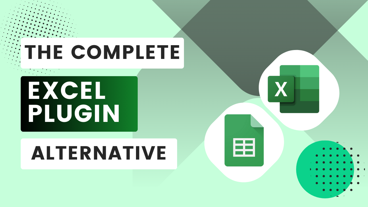 Excel Plugin Alternative